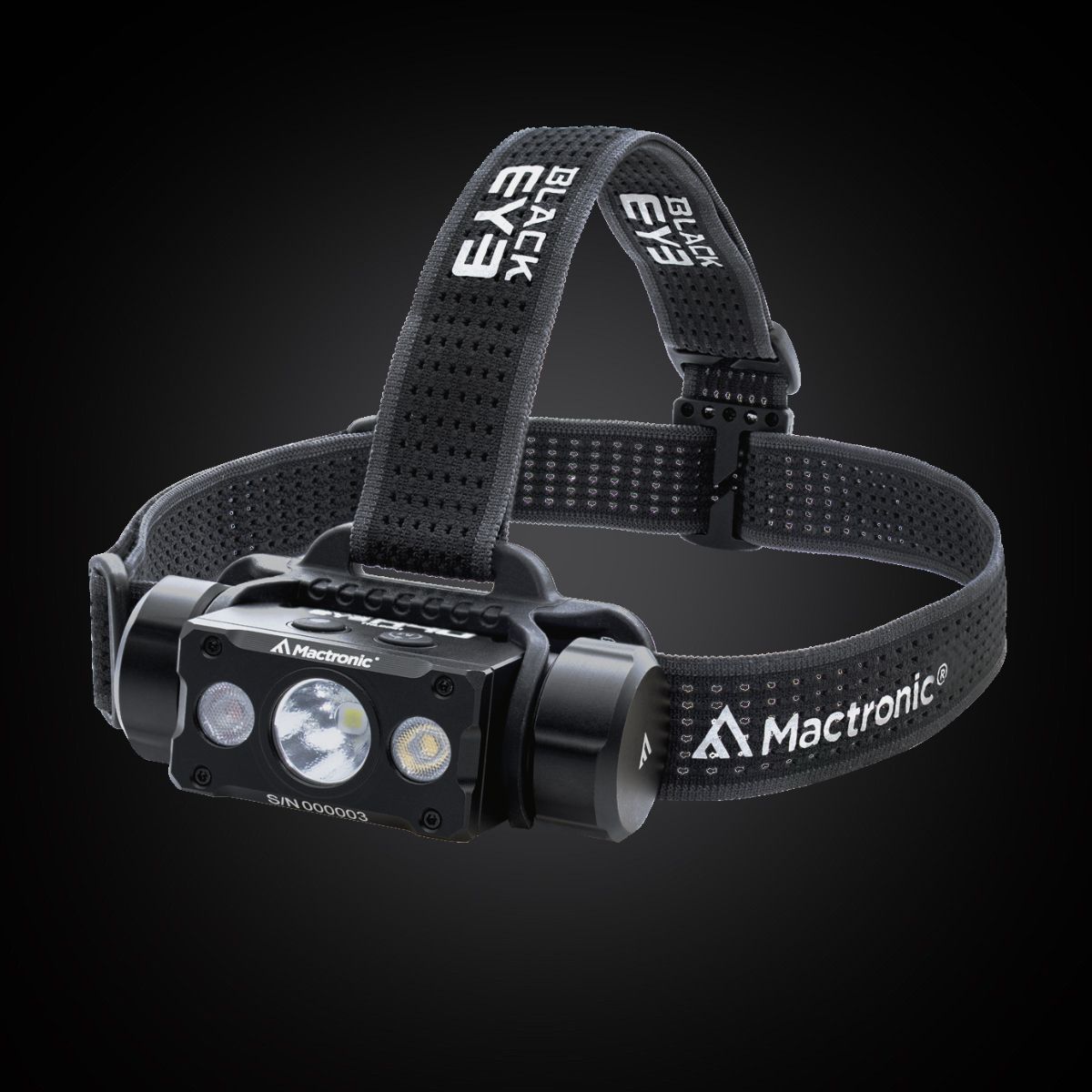 Mactronic BLACK EYE H40 – professzionális fejlámpa 4000 lm