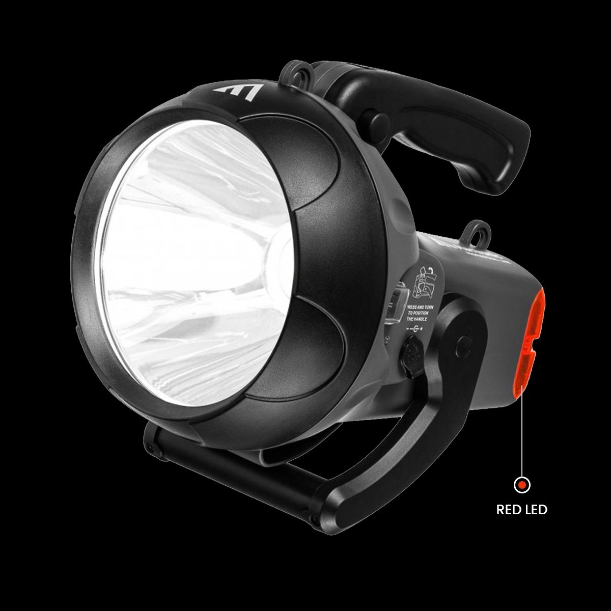Mactronic VANGUARD JML – keresőlámpa 1600 lm, 800 m