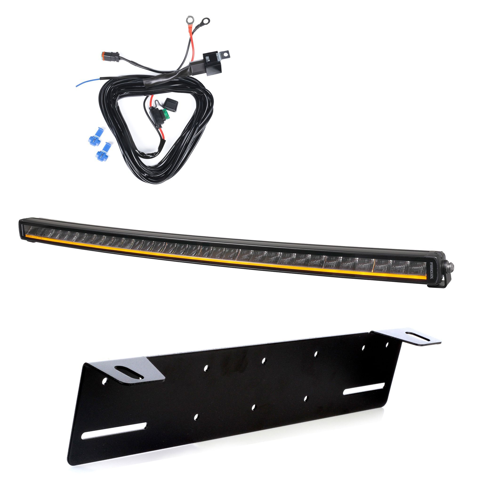 PURELUX Fekete X-Slim C800 LED sáv 