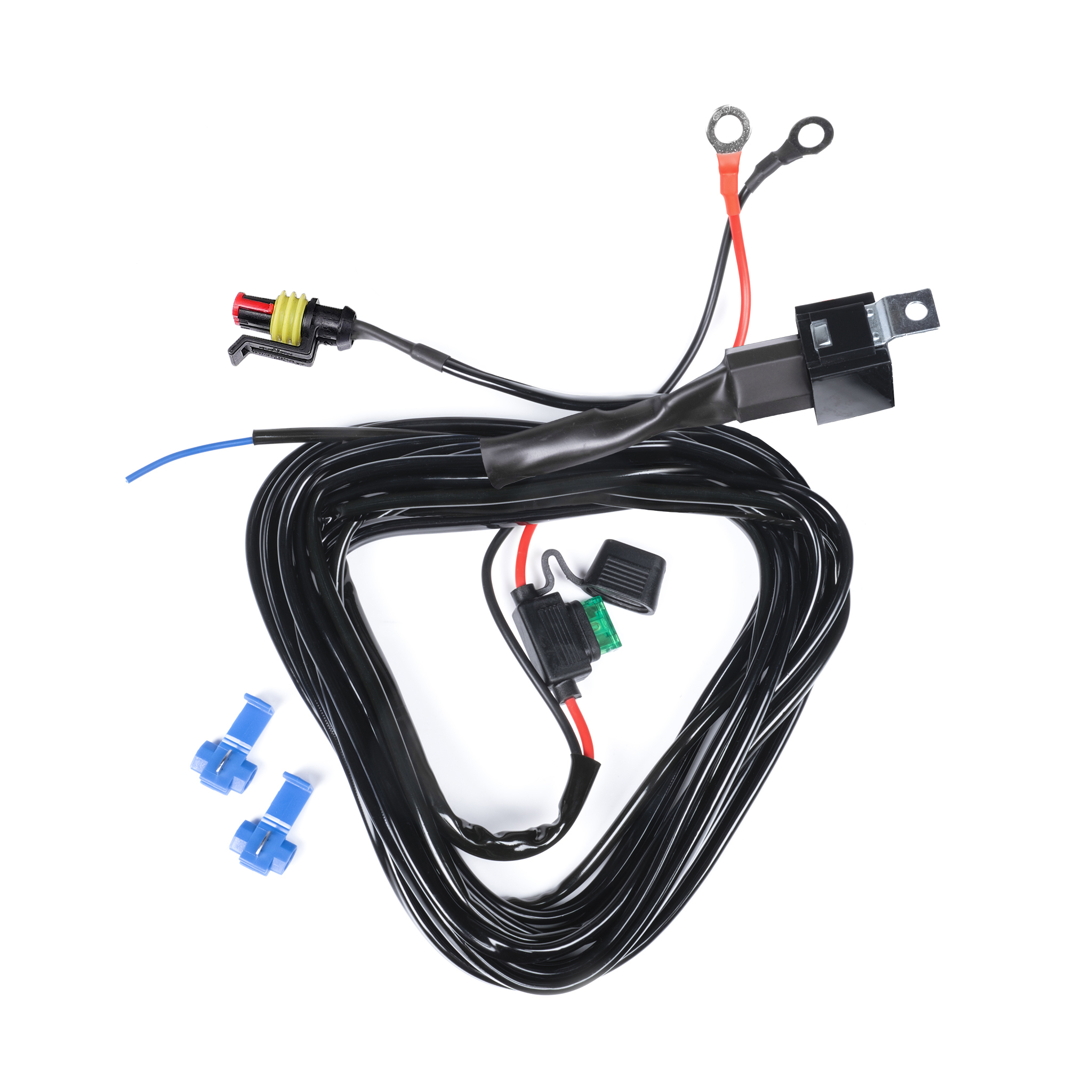 Kábelköteg relével PURELUX AMP 2-tűs Superseal, 12V
