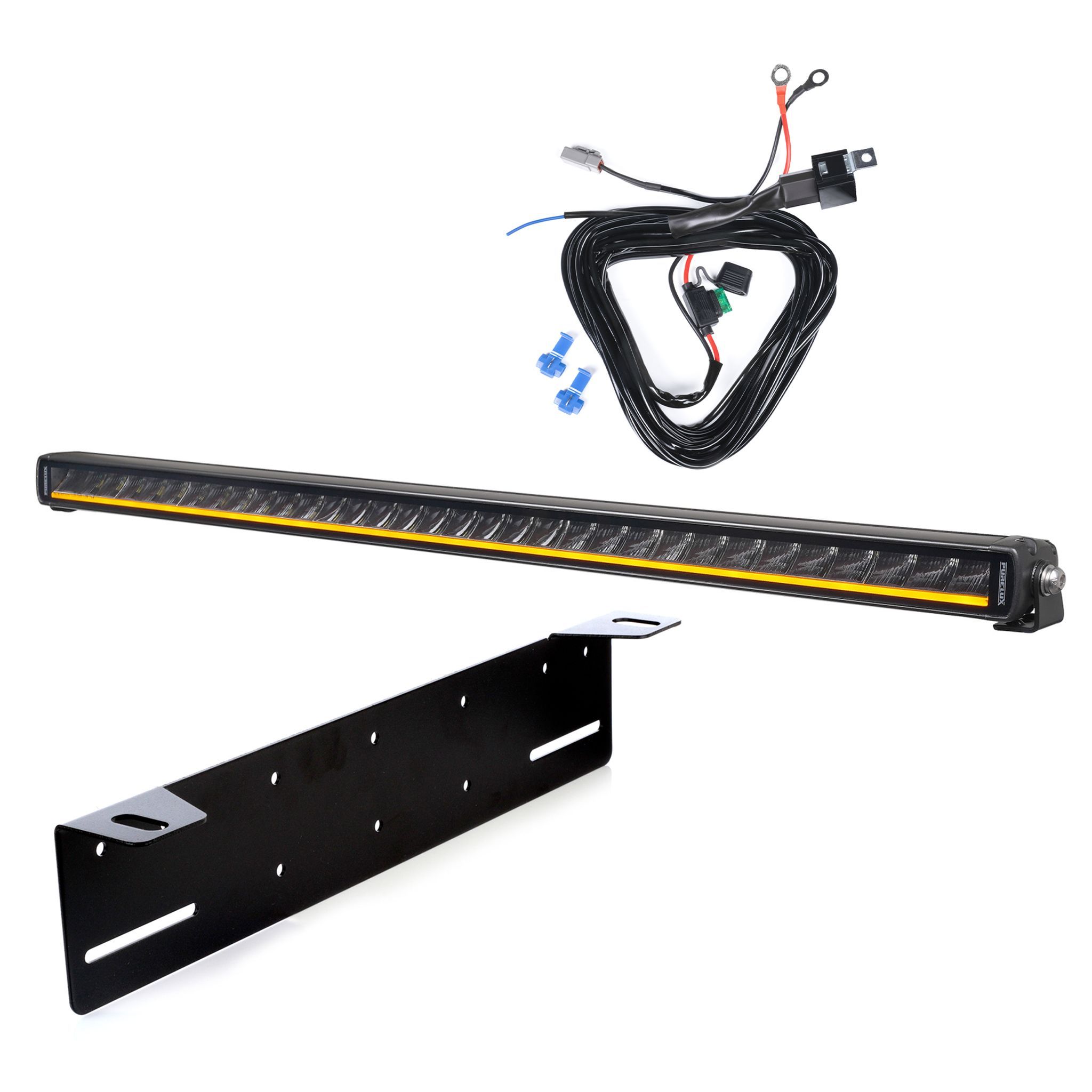PURELUX Fekete X-Slim S800 LED sáv