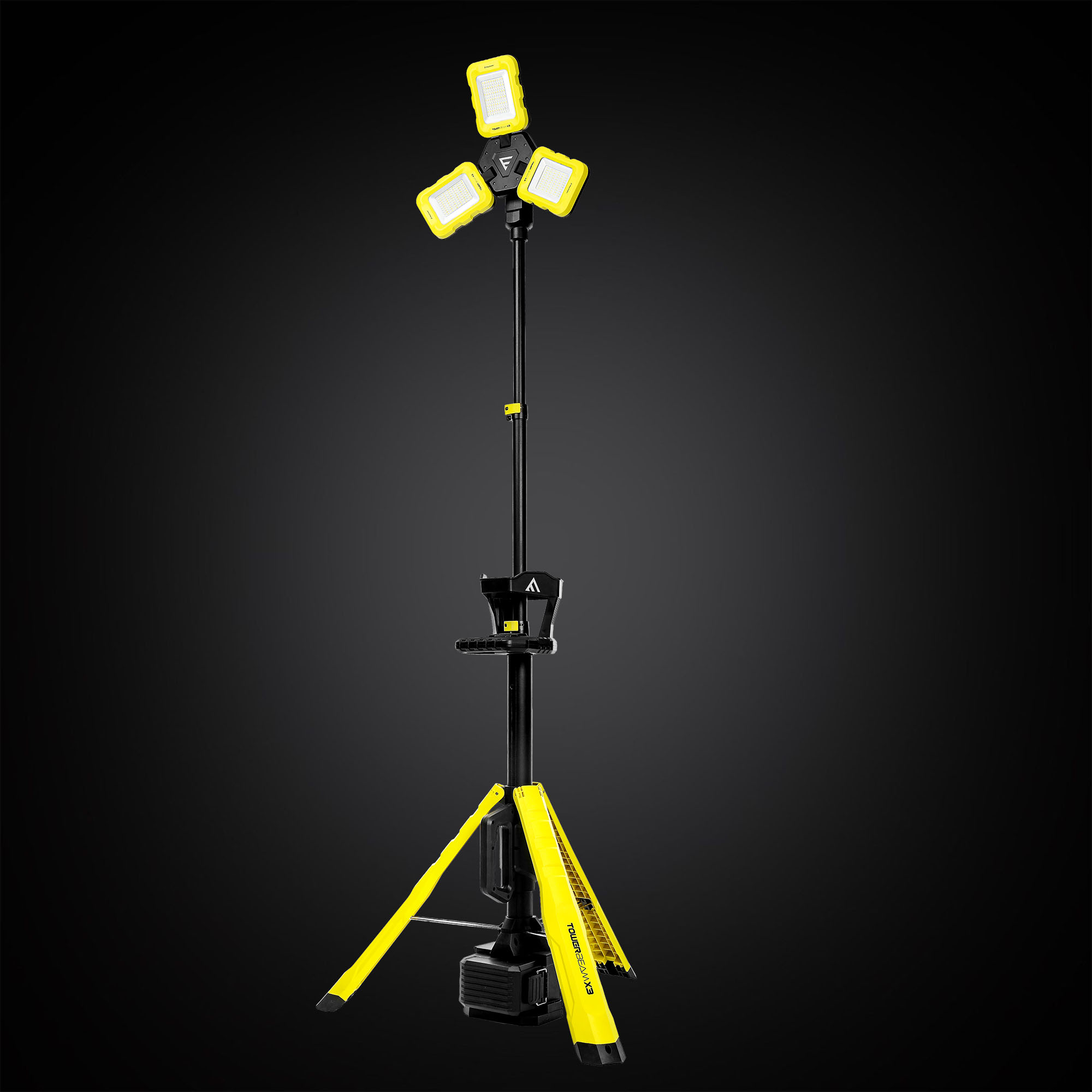 Mactronic TOWER BEAM X3 – 10 000 lm hibrid mobil világítótorony