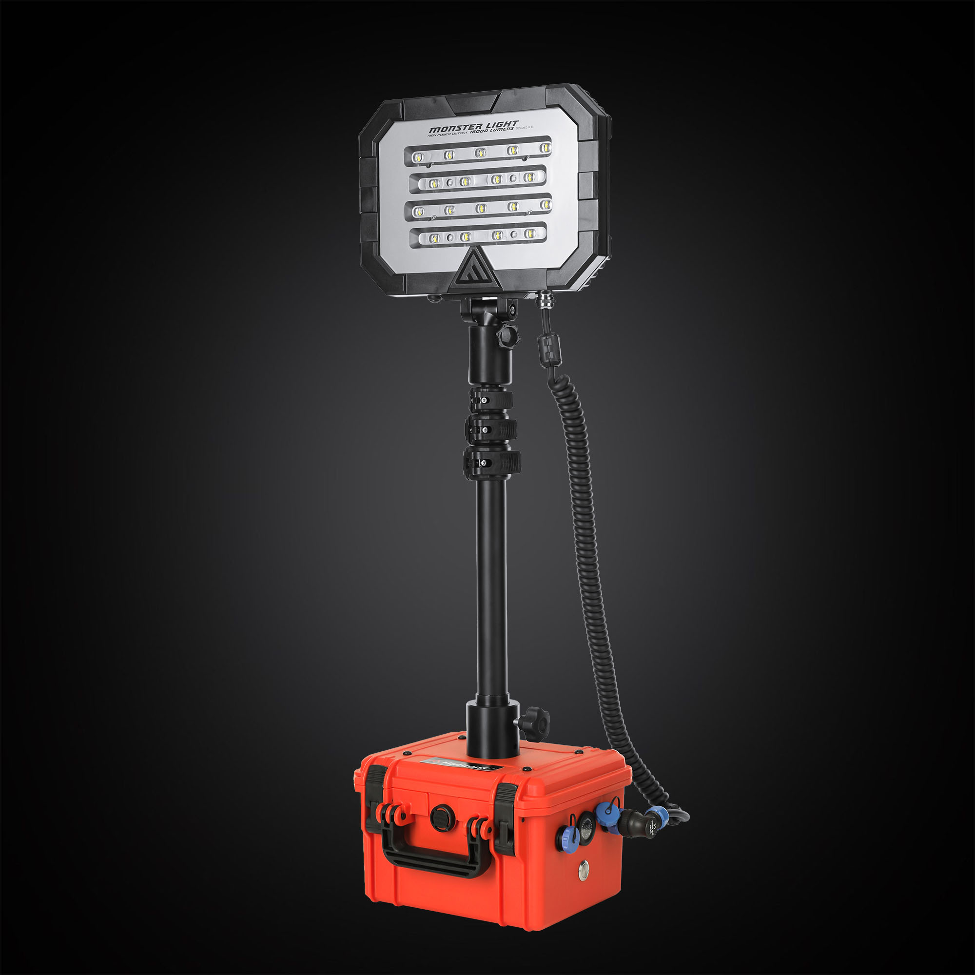 Mactronic MONSTER LIGHT MINI RESCUE – 18 000 lm területvilágító