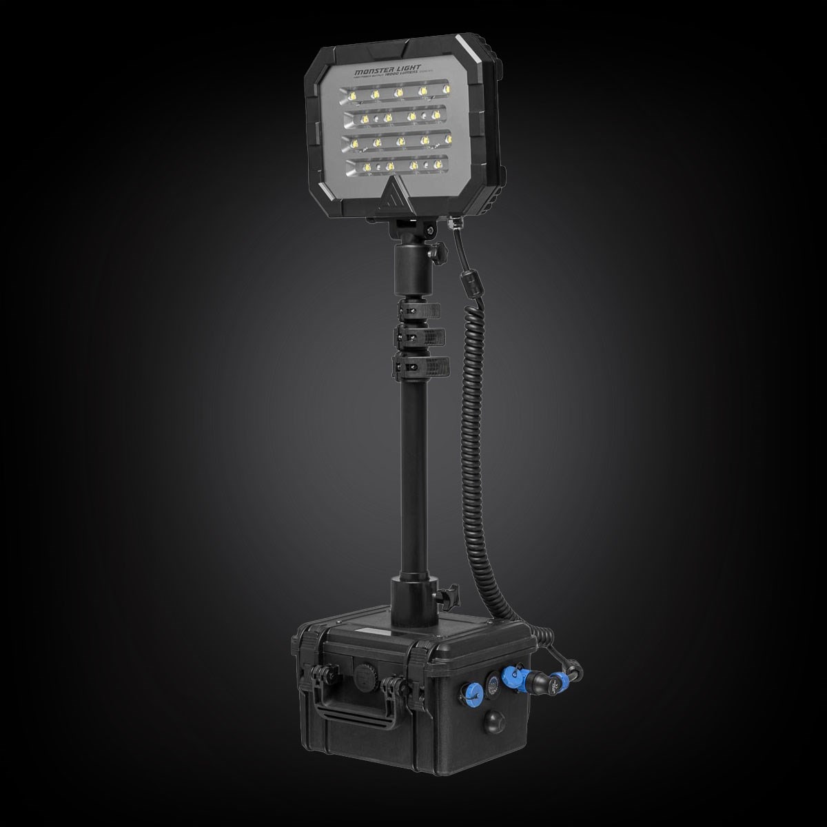 Mactronic MONSTER LIGHT MINI – 18 000 lm mobil területvilágító