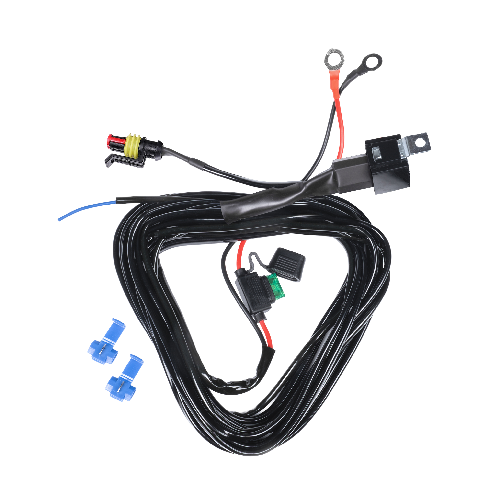 Kábelköteg relével PURELUX AMP 2-tűs Superseal, 12V